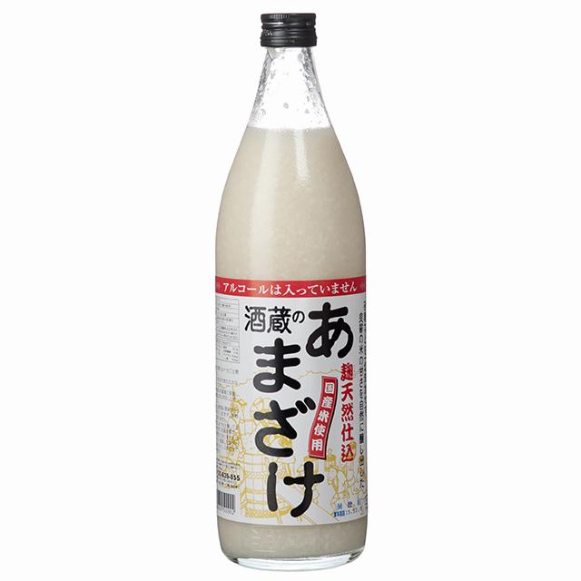 ぶんご銘醸 麹天然仕込 酒蔵のあまざけ 900mL×12本 国産米100% 砂糖不使用 健康飲料 ノンアルコール 米麹 米麹甘酒 あま酒 甘酒_5
