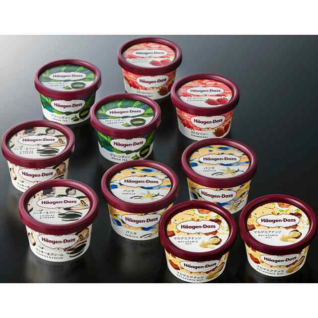 Amazon.co.jp: ハーゲンダッツ ミニカップ セット 定番5種 +