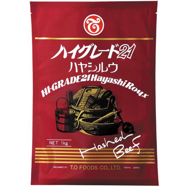 テーオー食品 ハイグレード21ハヤシルウ 1kg×5個 ルー ハヤシライス ハヤシソース まとめ買い_1