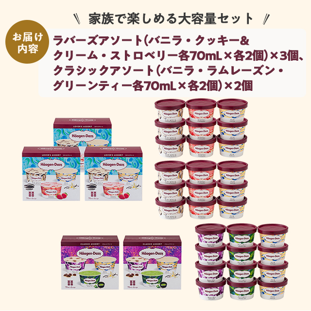 ハーゲンダッツ アソートバラエティ 計30個 AH-LCC スイーツ アイス