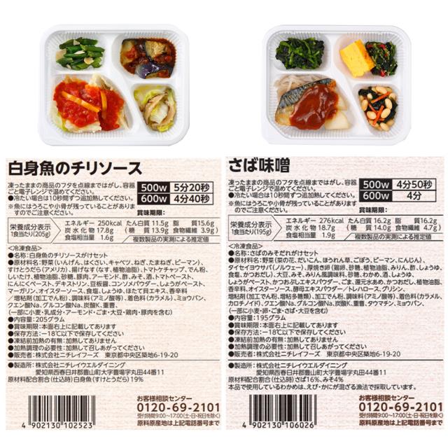 [冷凍] ニチレイ きくばりごぜん 糖・塩・脂に配慮 管理栄養士監修 9種セット（各1個） ニチレイフーズ_2