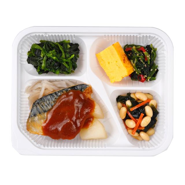 [冷凍] ニチレイフーズ きくばりごぜん さば味噌 195g×10個 ニチレイフーズ_1