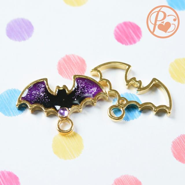 レジン枠 ハロウィン こうもり コウモリ レジン パーツ 空枠 材料の通販はau Pay マーケット ピンクゴールド通販広場