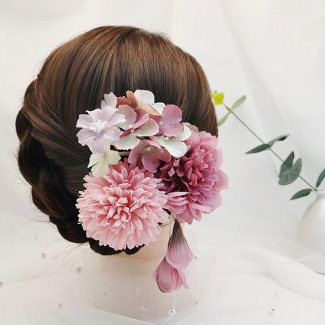 成人式 髪飾り 3点セット 卒業式 ヘアーアクセサリー 袴 和装 浴衣 七五三 髪留め 和風 結婚式 二次会の通販はau Pay マーケット Fast Fashion