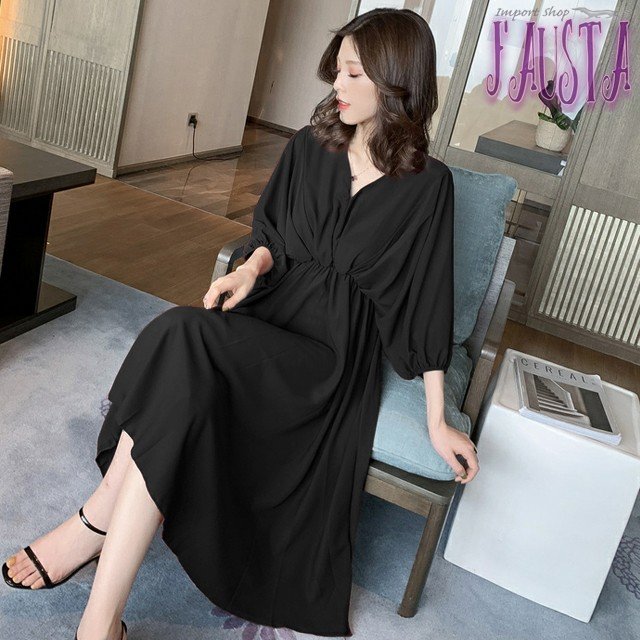 授乳服 安い お宮参り フォーマル 春夏秋冬 マタニティワンピース 袖付き ドレープ 妊婦 産前産後 授乳ワンピース 黒 ベージュ M099の通販はau Pay マーケット Fast Fashion