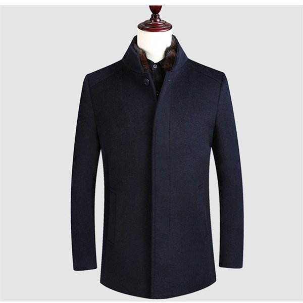 新入荷 スタンドカラーコート メンズ ビジネスコート 紳士服 通勤 スタイリッシュ スリム カジュアル シンプル 大きいサイズ ロング丈の通販はau Pay マーケット Cuclo Shop