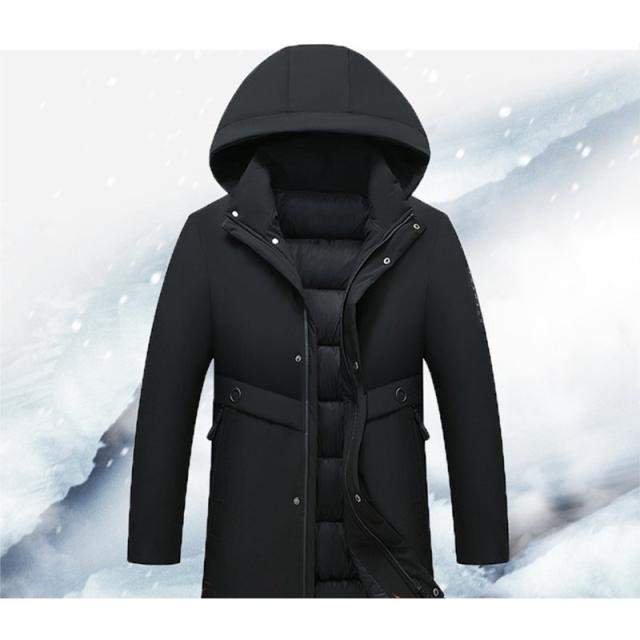 中棉ジャケット 中棉アウター 冬物 コート アウター メンズ ジャケット 棉服 冬服 通勤 厚手 ビジネス ロング丈 ブート付きの通販はau Pay マーケット Cuclo Shop