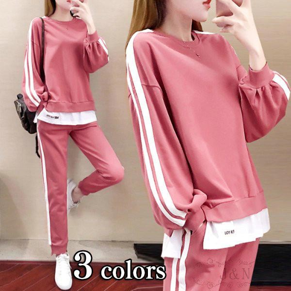 ジャージ レディース 上下セット 長袖 春秋 2点セット セットアップ パーカー 長ズボンスポーツウェア 大きいサイズ 運動服 おしやれ 部の通販はau Pay マーケット Fast Fashion