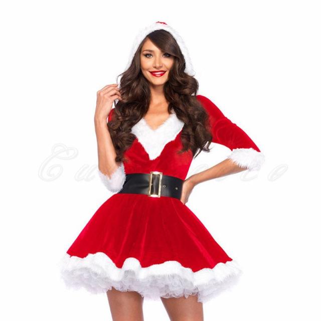 即納 クリスマス衣装 レディース サンタクロース サンタワンピース コスプレ コスチューム サンタコス ワンピース ベルト パニエ 3点セッの通販はau Pay マーケット Cuclo Shop