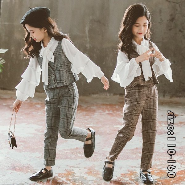 韓国子供服 セットアップ 白シャツ 長ズボン ベスト チェック柄 春秋 長袖 蝶結び 女の子 キッズ フォーマル 学園風 可愛い きれいめ 結の通販はau Pay マーケット Cuclo Shop