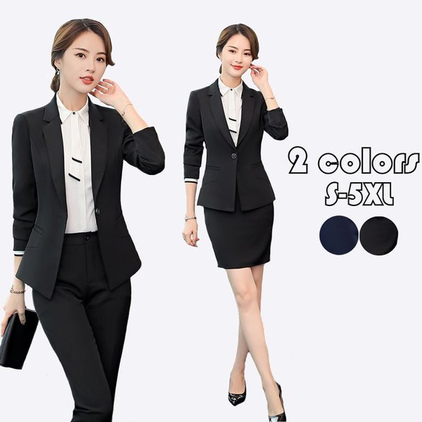 スーツセット レディース リクルートスーツ ビジネススーツ パンツスーツ スカートスーツ 2点セット 通勤 就活 大きいサイズ 事務服 フォの通販はau Pay マーケット Cuclo Shop
