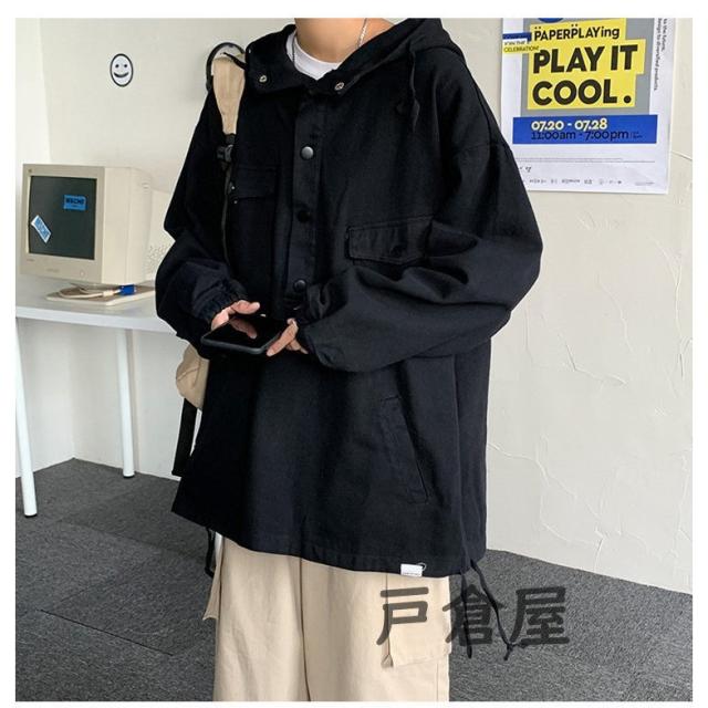 パーカーメンズ 40代 アウター ジャケット プルパーカー 長袖 大きい 無地 トップス 秋物 冬 代30代 カジュアルの通販はau Pay マーケット Cuclo Shop
