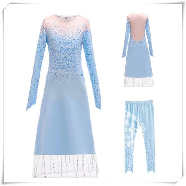 送料無料 お姫様 プリンセスドレス 秋 子供ドレス アナと雪の女王風 アナ雪風 ドレス フローズン 子供用 ワンピース コスプレ エルサ風 の通販はau Pay マーケット Fast Fashion