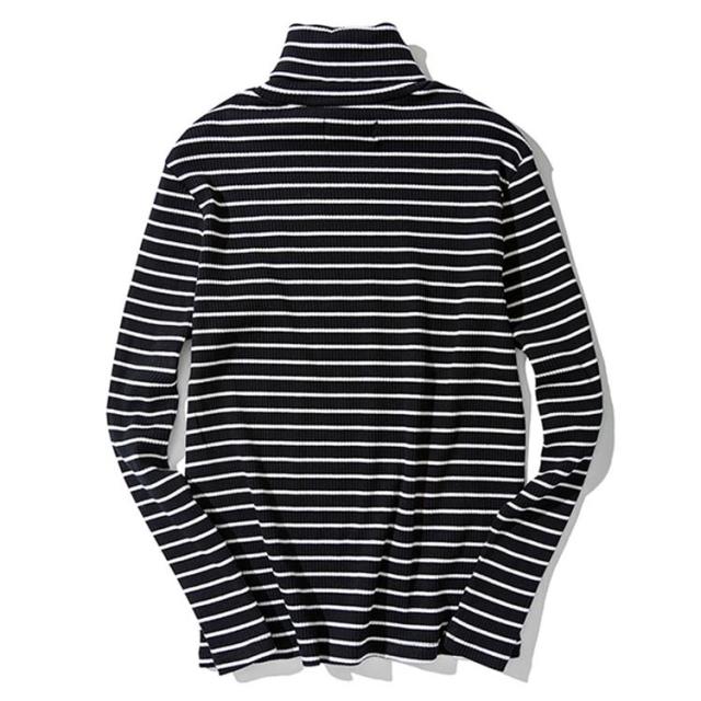 カットソー メンズ カップル ペアルック ニット ニットセーター ボーダーカットソー 長袖カットソー インナー メンズファッショの通販はau Pay マーケット Takeoff