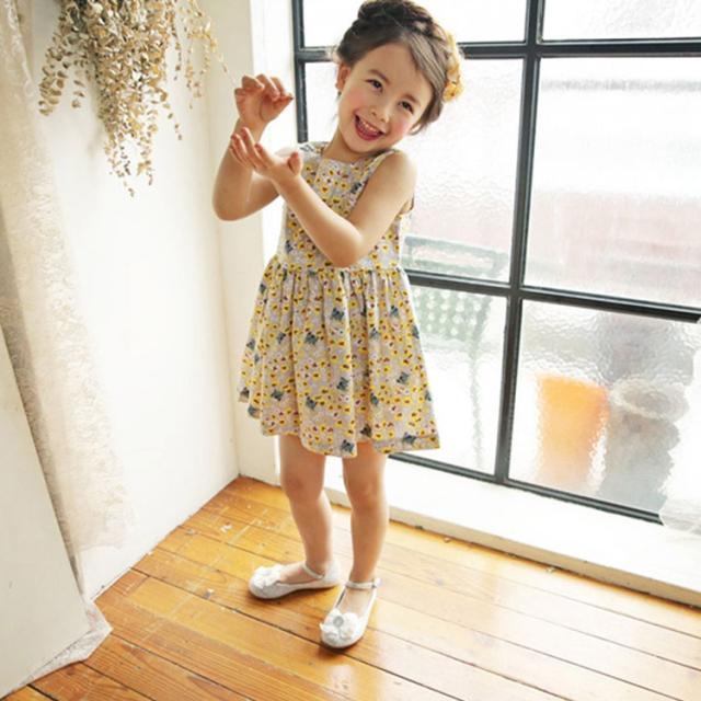 子供服 子供ワンピース 子供ドレス 女の子 ハート 夏ワンピース 袖なし 女児 姫系 キッズ服 花柄 ジュニア 卒園式 卒業式 の通販はau Pay マーケット Takeoff