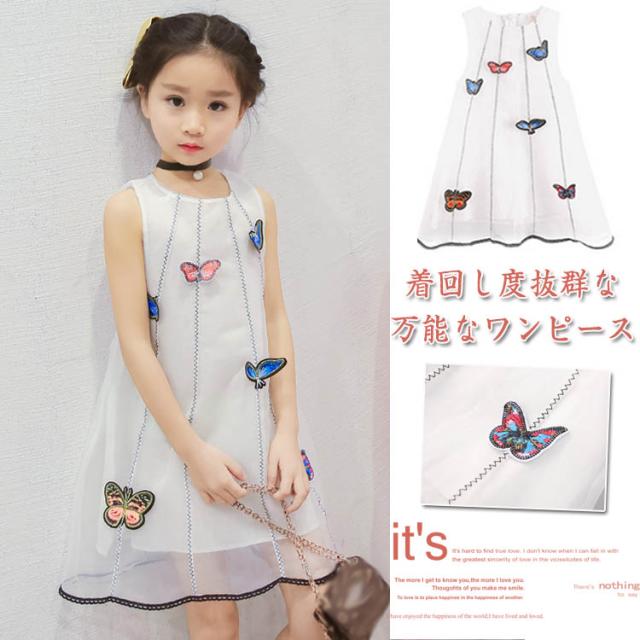 刺繍 ワンピース 子供服 女の子 ガールズ キッズドレス チュニック ジュニア カジュアルワンピース Aラインワンピース ノースの通販はau Pay マーケット Takeoff