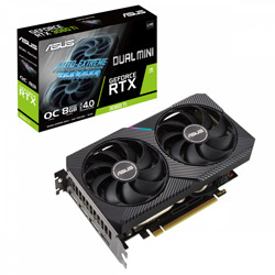 (中古)ASUS DUAL-RTX3060TI-O8G-MINI-V2(297-ud)