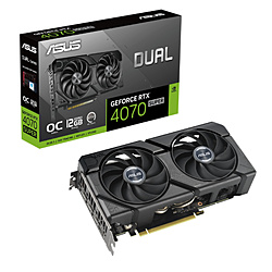 (中古)ASUS Dual GeForce RTX 4070 SUPER EVO OC Edition DUAL-RTX4070S-O12G-EVO(262-ud)