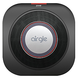 【展示未使用品✨】airgle AG25 空気清浄機 エアグル 中古)エアグル (展示品) 空気清浄機 airgle ブラック AG25 [適用