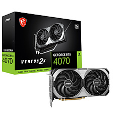(中古)MSI MSI GeForce RTX 4070 VENTUS 2X E 12G OC(262-ud)