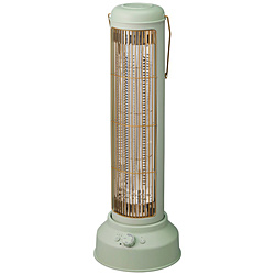 (中古)(展示品) カーボンヒーター ノスタルストーブ ワイド グラスグリーン BOE077-GGR [カーボンヒーター /首振り機能](305-ud)の通販は