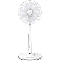 (中古)HITACHI (展示品) リビング扇風機 うちわ風 HEF-DL300H [DCモーター搭載 /リモコン付き](276-ud)