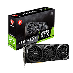 (中古)MSI MSI GeForce RTX 3070 Ti VENTUS3X 8G OC(344-ud)