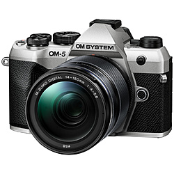 (中古)OM SYSTEM OM-5 Mark II 14-150mm II レンズキットシルバー(262-ud)