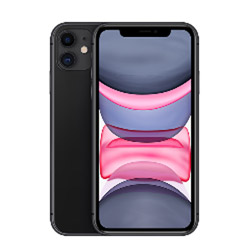 (中古)Apple iPhone11 128GB ブラック MWM02J/A SoftBank(295-ud)