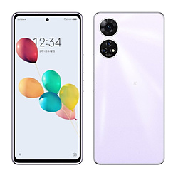 (中古)ZTE あんしんファミリースマホ 128GB ラベンダー ZESCE3 Softbank SIMフリー(368-ud)