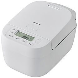 (中古)Panasonic (展示品) IHジャー炊飯器 ホワイト SR-N210D-W [5.5合 /IH](276-ud)