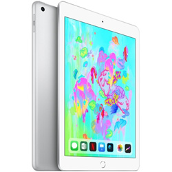 ()Apple iPad 第6世代 128GB シルバー MR7K2J/A Wi-Fi(258-ud)