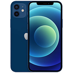 (中古)Apple iPhone12 64GB ブルー MGHR3J/A SIMフリー(269-ud)