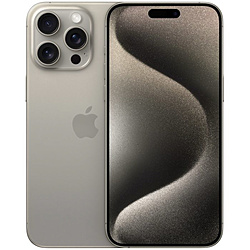 (中古)Apple iPhone15 Pro Max 256GB ナチュラルチタニウム MU6R3J/A SIMフリー(269-ud)