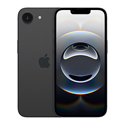 (中古)Apple iPhone16e 128GB ブラック MD1Q4J/A SIMフリー(258-ud)