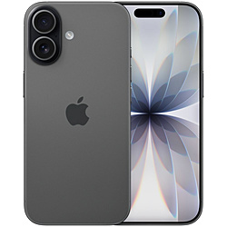 (中古)Apple iPhone17 256GB ブラック MG674J/A SIMフリー(368-ud)