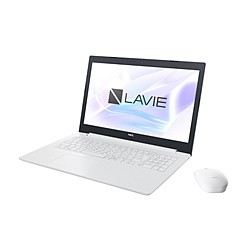 (中古)NEC LaVie Note Standard PC-NS150KAW カームホワイト (Windows 10)(258-ud)