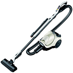 (中古)MITSUBISHI (中古品) 三菱紙パック式掃除機Be-K Be-K(ビケイ) ﾎﾜｲﾄｺﾞｰﾙﾄﾞ TC-FD2F [紙パック式 /コード式 /水拭き非対応](198-ud)