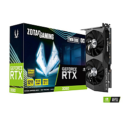 (中古)ZOTAC ZOTAC GAMING GeForce 3060 Twin Edge OC 12GB(305-ud)