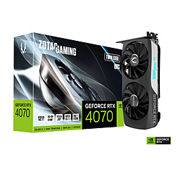 (中古)ZOTAC ZOTAC GAMING GeForce RTX 4070 Twin Edge OC(262-ud)