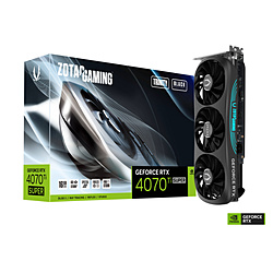 (中古)ZOTAC ZOTAC GAMING GeForce RTX 4070 Ti SUPER Trinity Black Edition ZT-D40730D-10P(344-ud)