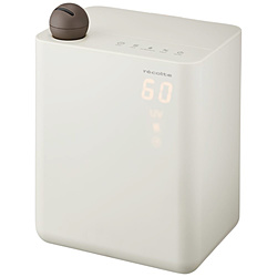 (中古)(展示品) UVハイブリッド式加湿器 recolte(レコルト) ナチュラルホワイト RHF-1W [ハイブリッド(加熱＋超音波)式](198-ud)