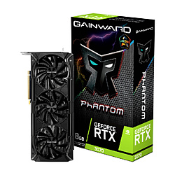 (中古)GAINWARD GeForce RTX 3070 Phantom+ NE63070019P2-1040M-G(344-ud)