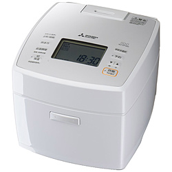 (中古)MITSUBISHI (展示品) 炊飯器 炭炊釜 月白 NJ-VP18G-W [1升 /IH](198-ud)