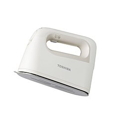 (中古)TOSHIBA (展示品) 衣類スチーマー ホワイト TAS-X7-W [ハンガーショット機能付き](276-ud)
