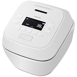 (中古)TOSHIBA (展示品) 炊飯ジャー 炎匠炊き グランホワイト RC-10SGX(W) [5.5合 /圧力IH](198-ud)