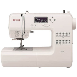 (中古)ジャノメ (展示品) コンピュータミシン ホワイト IJ501 [コンピュータミシン](258-ud)