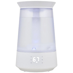 (中古)(展示品) ハイブリッド加湿器 ホワイト GH-HB505-W [ハイブリッド(加熱＋超音波)式](258-ud)