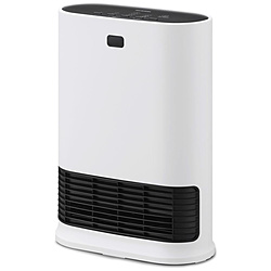 (中古)アイリスオーヤマ セラミックファンヒーター ホワイト KCH-LW121-W [人感センサー付き] (箱破損品)(198-ud)