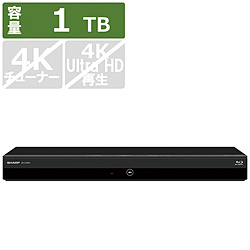 (中古)(中古品) ブルーレイレコーダー AQUOS(アクオス) 2B-C10DW1 [1TB /2番組同時録画](258-ud)